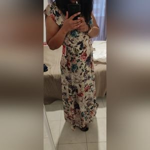 Floral maxi dress